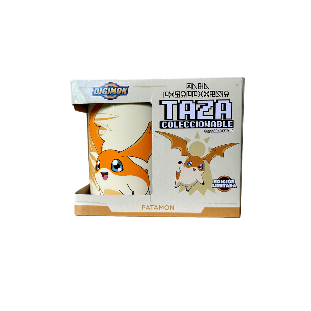 Taza de 330ML de PATAMON, DIGIMON DIGITAL MONSTERS - TOEI ANIMATION,